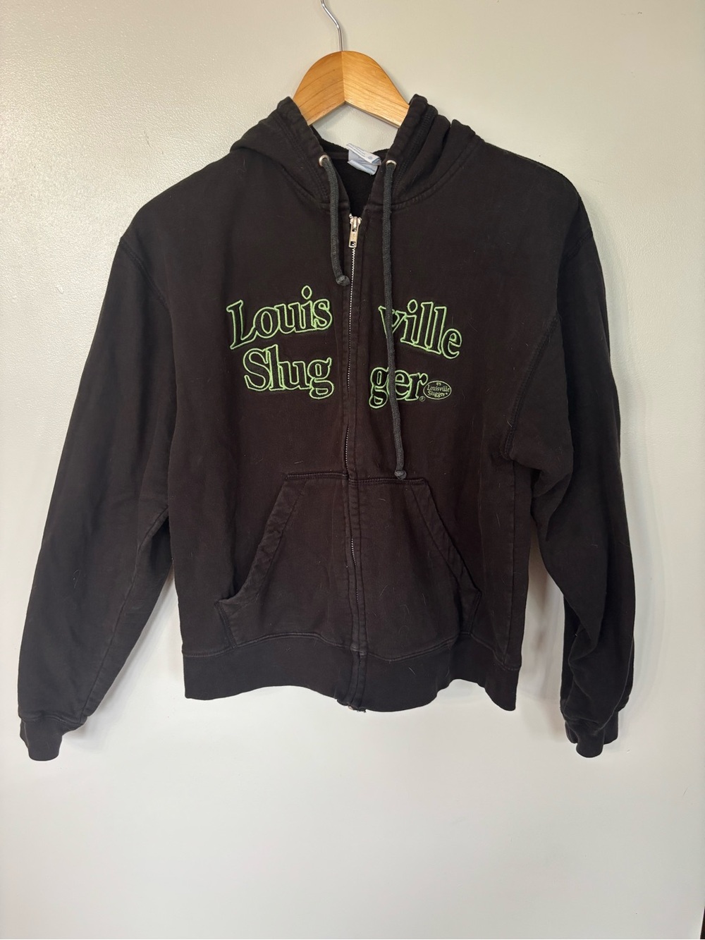 Louisville Slugger zip-up hoodie